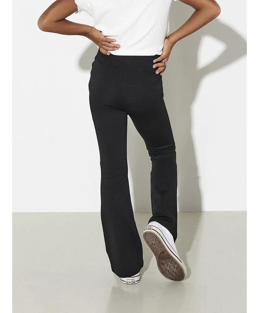 KIDS ONLY Pantalon Paige Flared Zwart