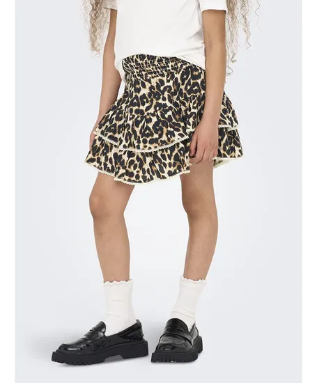 KIDS ONLY Skort Glow Leopard