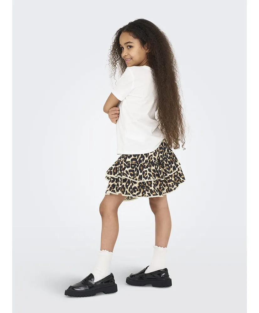 KIDS ONLY Skort Glow Leopard