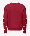 KIDS ONLY Vest LM KOGMARISA TEDDY HEART L/S O-NECK