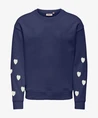 KIDS ONLY Vest LM KOGMARISA TEDDY HEART L/S O-NECK