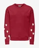 KIDS ONLY Vest LM KOGMARISA TEDDY HEART L/S O-NECK