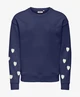 KIDS ONLY Vest LM KOGMARISA TEDDY HEART L/S O-NECK