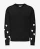 KIDS ONLY Vest LM KOGMARISA TEDDY HEART L/S O-NECK