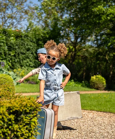 Koko Noko Denim Playsuit Pockets