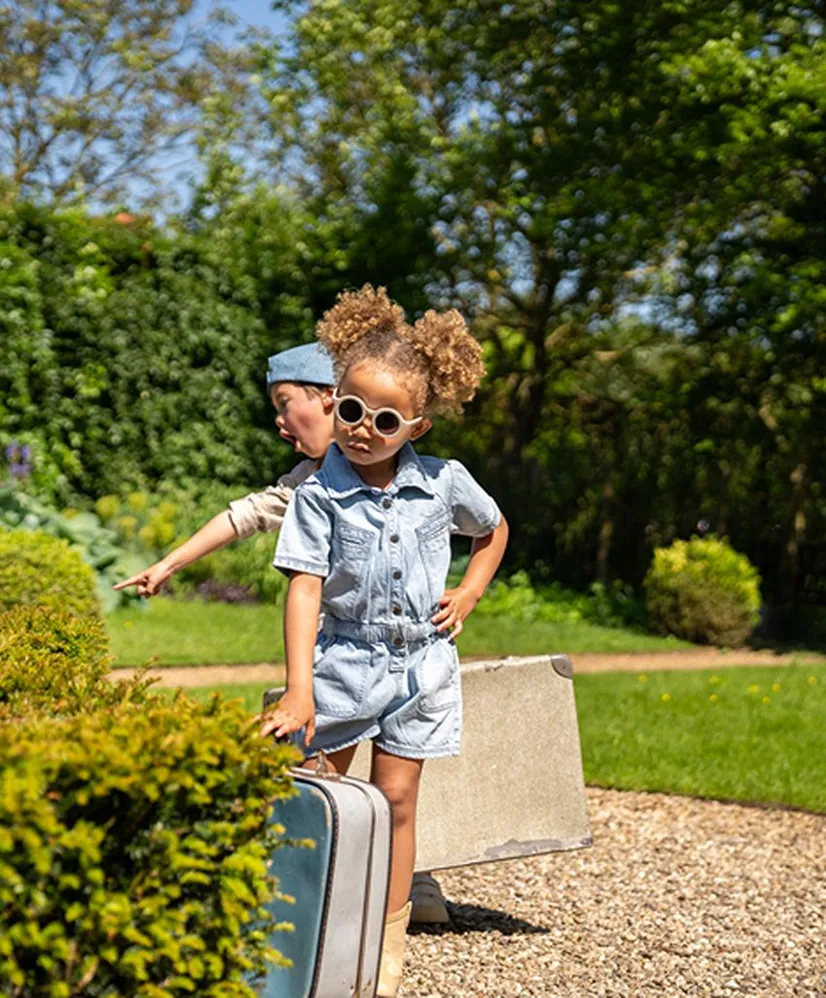 Koko Noko Denim Playsuit Pockets