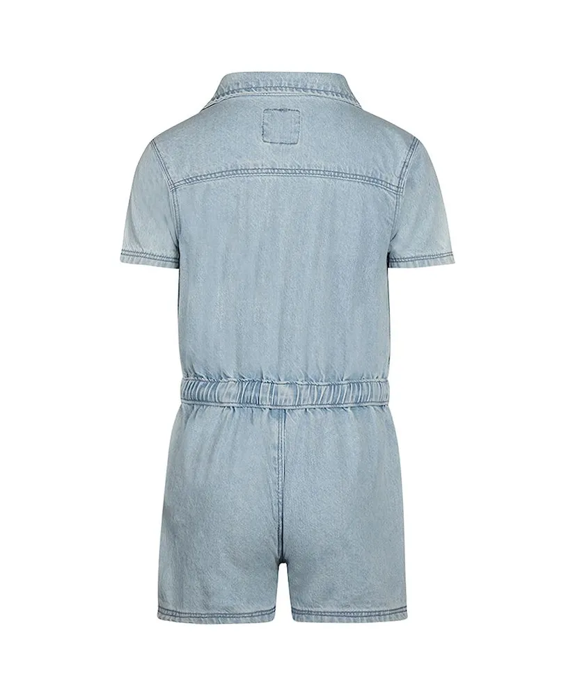 Koko Noko Denim Playsuit Pockets