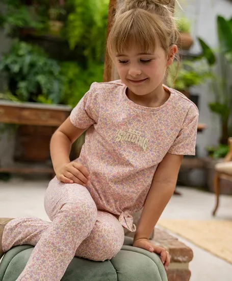 Koko Noko Flared Broek Bloemenprint