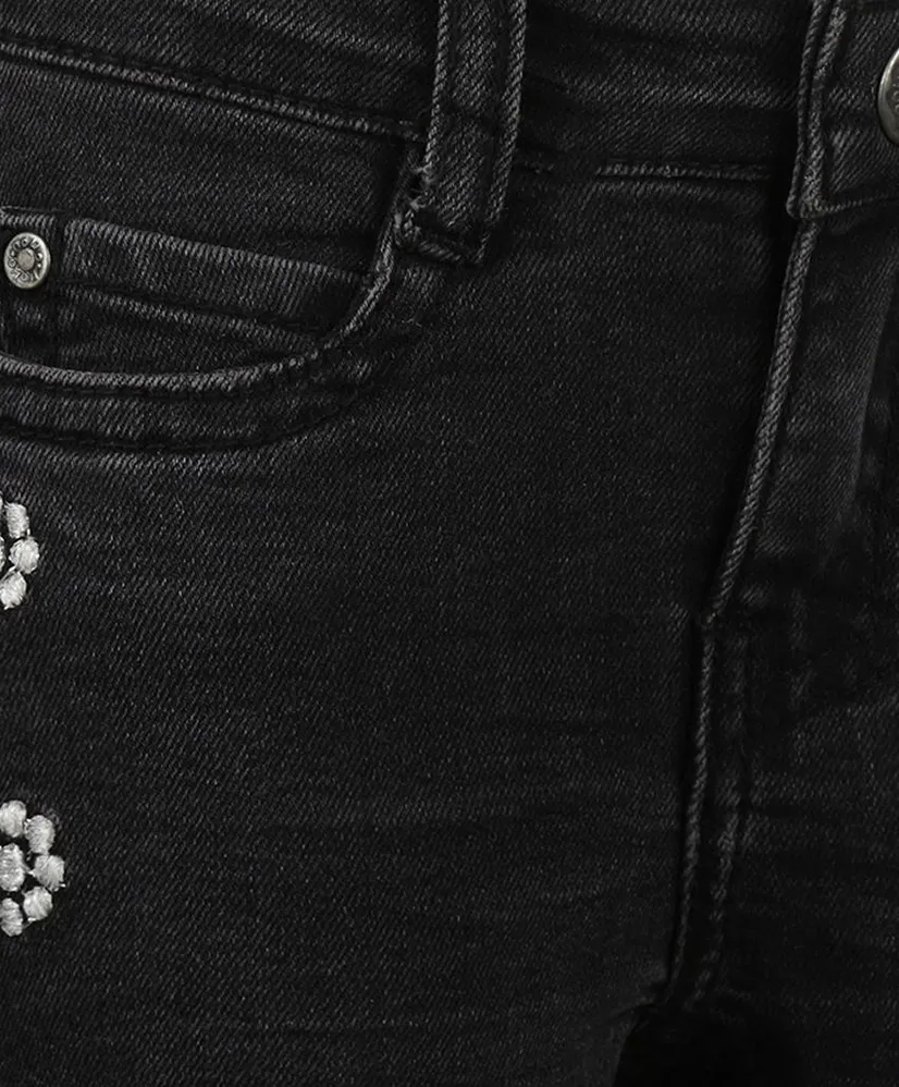 Koko Noko Flared Jeans Broidery