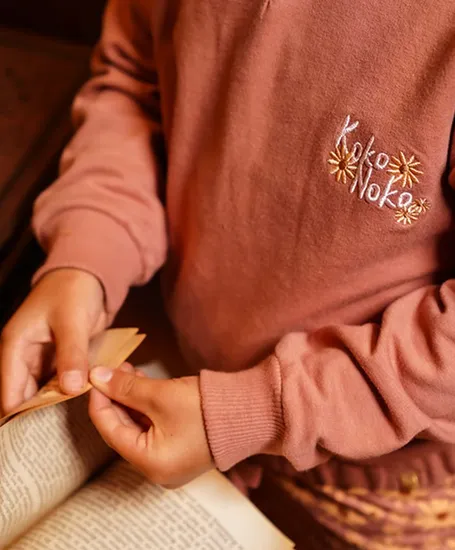 Koko Noko Hoodie Dropped Shoulder