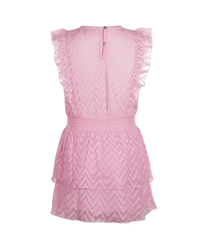 Koko Noko Jurk Mesh Ruffle