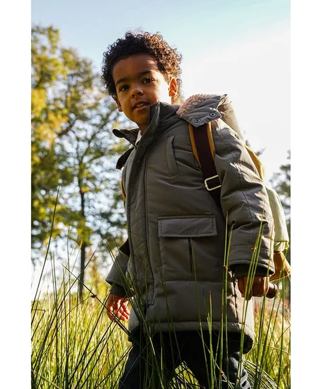 Koko Noko Parka Jas Effen