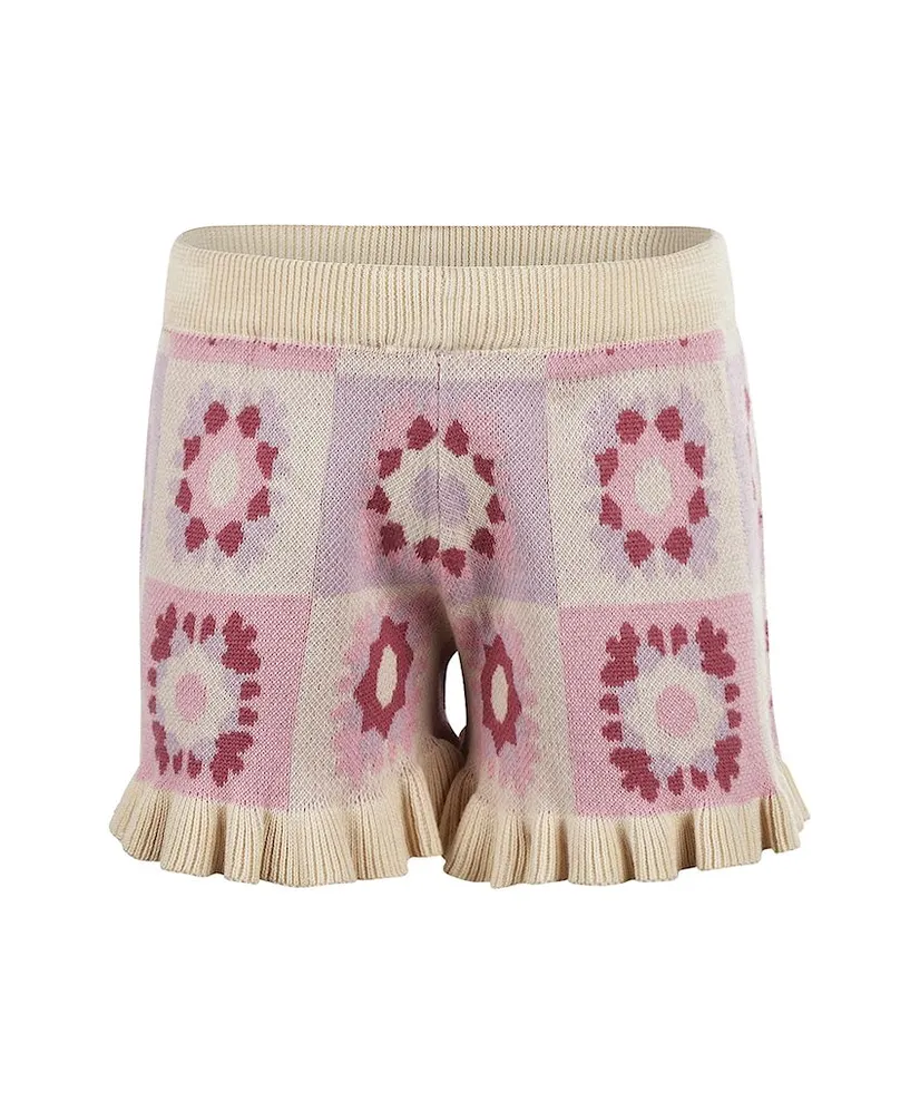 Koko Noko Short Knit Bloemen