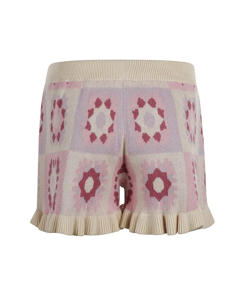 Koko Noko Short Knit Bloemen