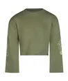 Koko Noko Sweater Cropped Dropped Shoulder
