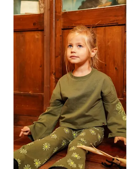 Koko Noko Sweater Cropped Dropped Shoulder