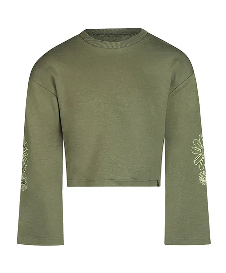 Koko Noko Sweater Cropped Dropped Shoulder
