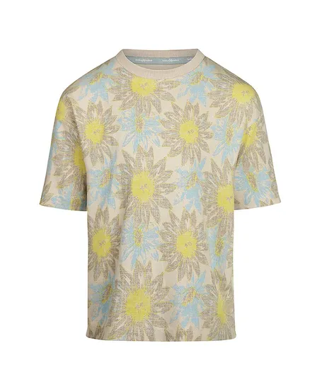 Koko Noko T-shirt Dropped Shoulder Flowers