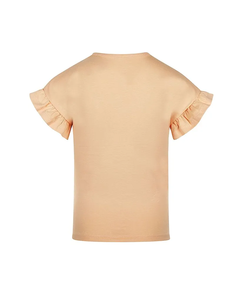 Koko Noko T-shirt Dropped Shoulder Ruffle