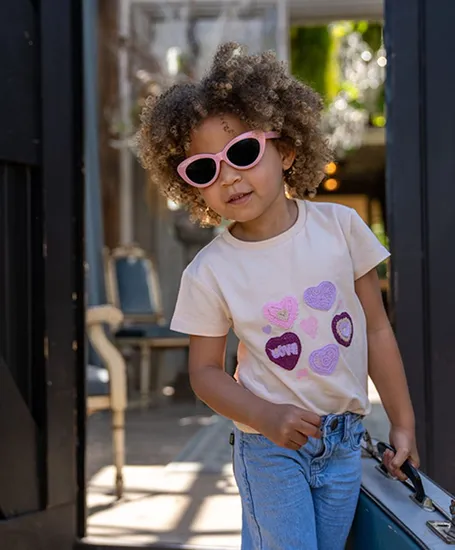 Koko Noko T-shirt Love Gehaakt