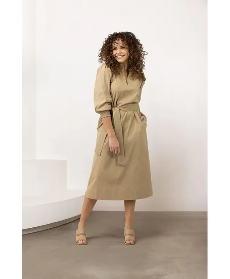 Label DOT Midi Jurk Sanne
