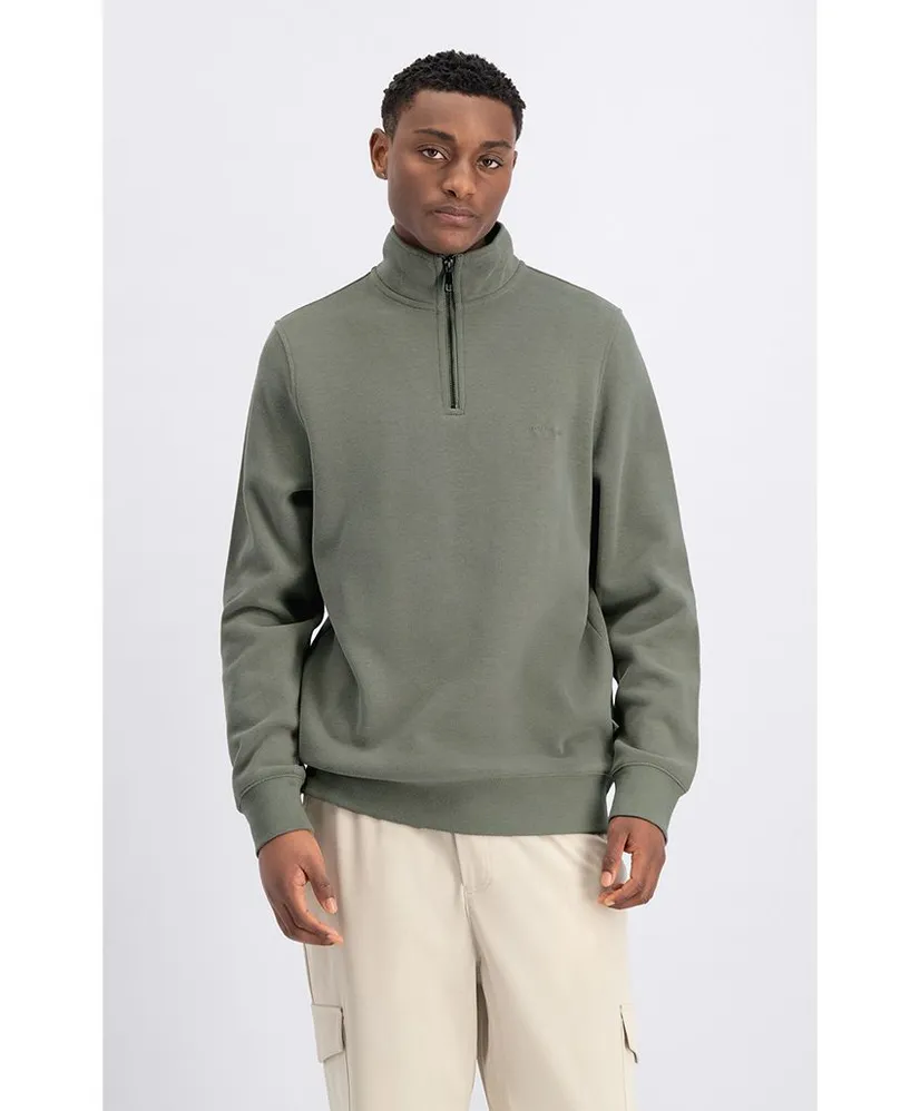 LAW OF THE SEA Half Zip Sweater Mind