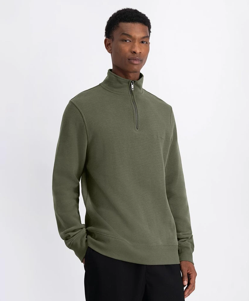 LAW OF THE SEA Half Zip Sweater Mind