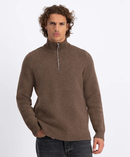 LAW OF THE SEA Half Zip Trui Lamar