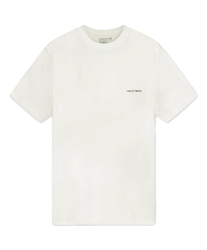 LAW OF THE SEA T-shirt Botanicals Backprint