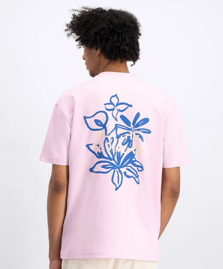 LAW OF THE SEA T-shirt Flower Backprint