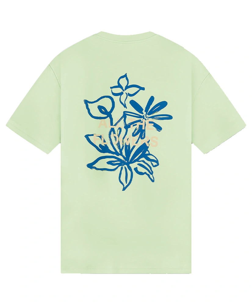 LAW OF THE SEA T-shirt Flower Backprint
