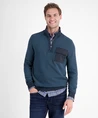 LERROS Half Zip Trui Gestreept