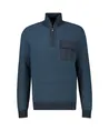 LERROS Half Zip Trui Gestreept
