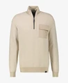 LERROS Half Zip Trui Gestreept