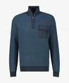 LERROS Half Zip Trui Gestreept