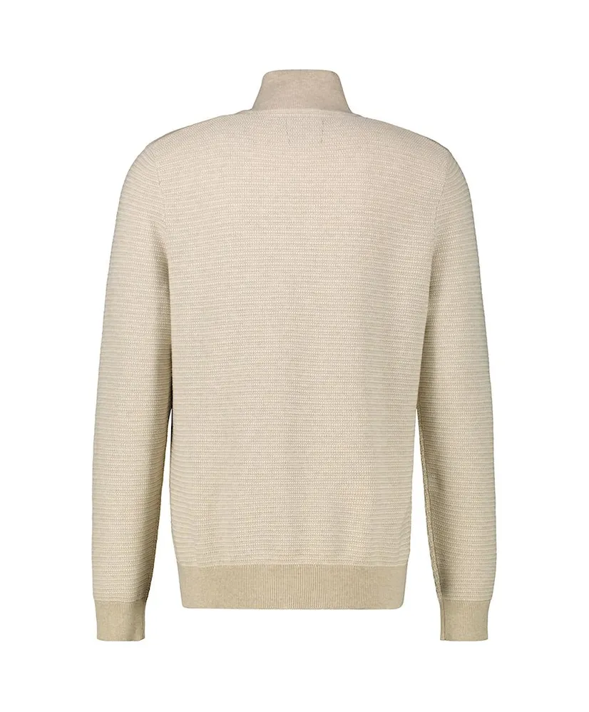 LERROS Half Zip Trui Gestreept
