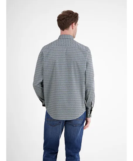 LERROS Overhemd Allover Print Regular Fit