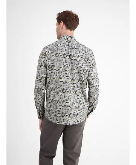 LERROS Overhemd Allover Print Regular Fit