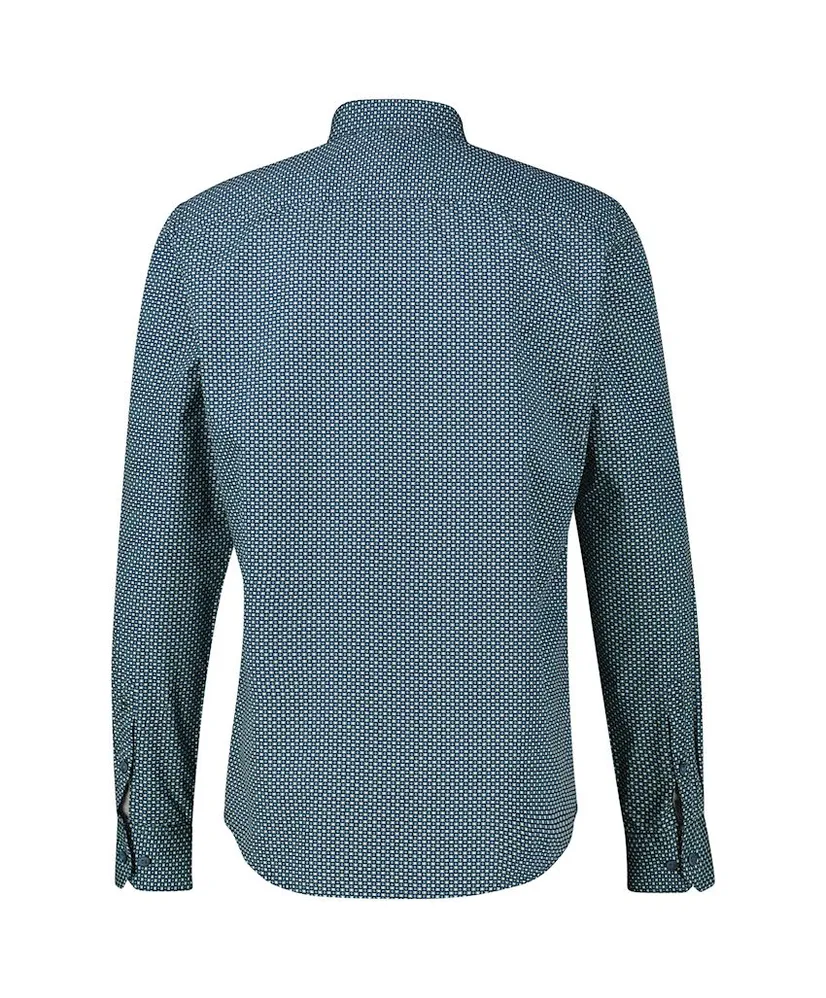 LERROS Overhemd Allover Print Regular Fit