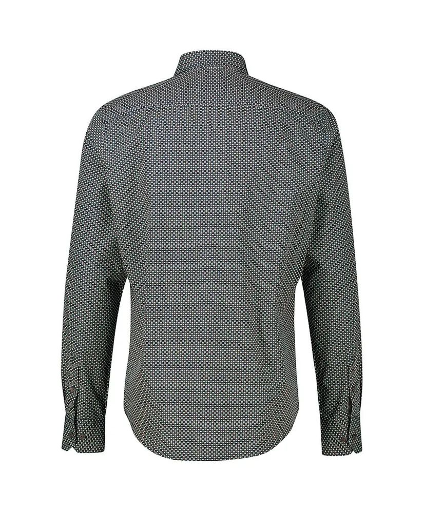 LERROS Overhemd Allover Print Regular Fit