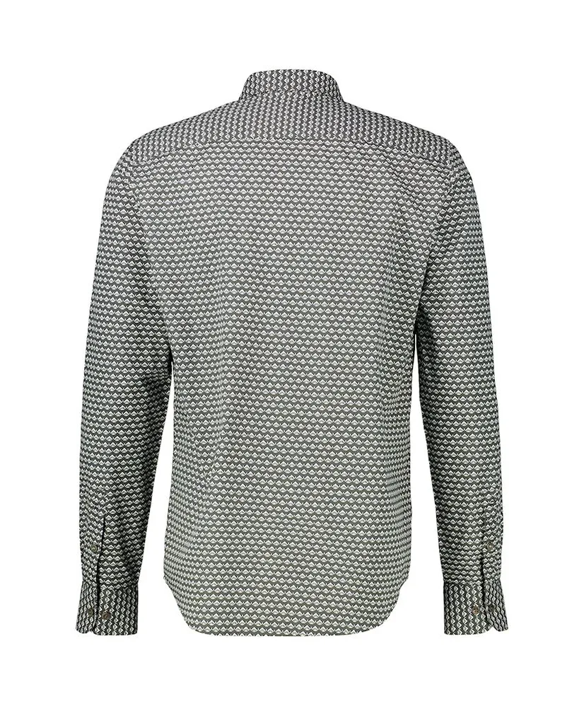 LERROS Overhemd Allover Print Regular Fit