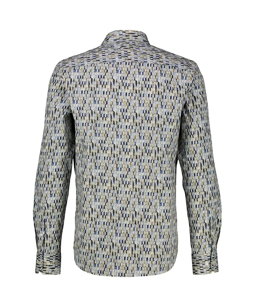 LERROS Overhemd Allover Print Regular Fit