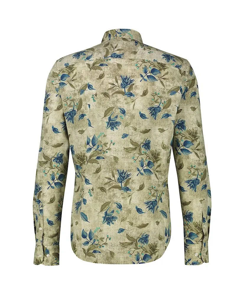 LERROS Overhemd Allover Print Regular Fit