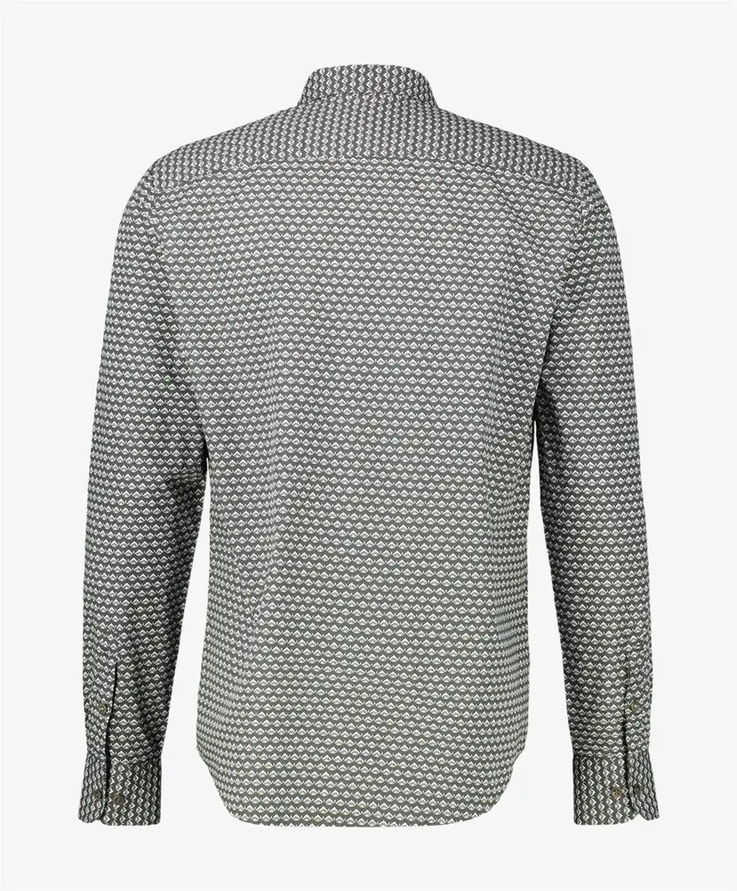 LERROS Overhemd Allover Print Regular Fit