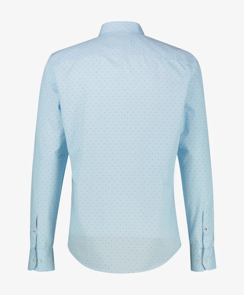 LERROS Overhemd Allover Print Regular Fit