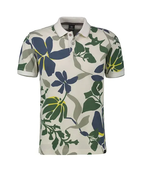 LERROS Polo Bloemenprint