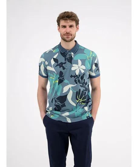 LERROS Polo Bloemenprint
