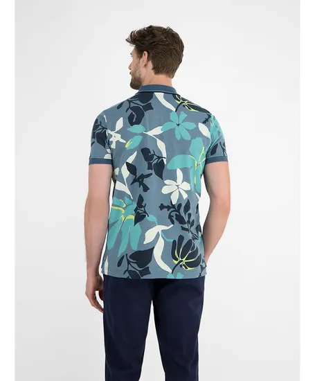 LERROS Polo Bloemenprint