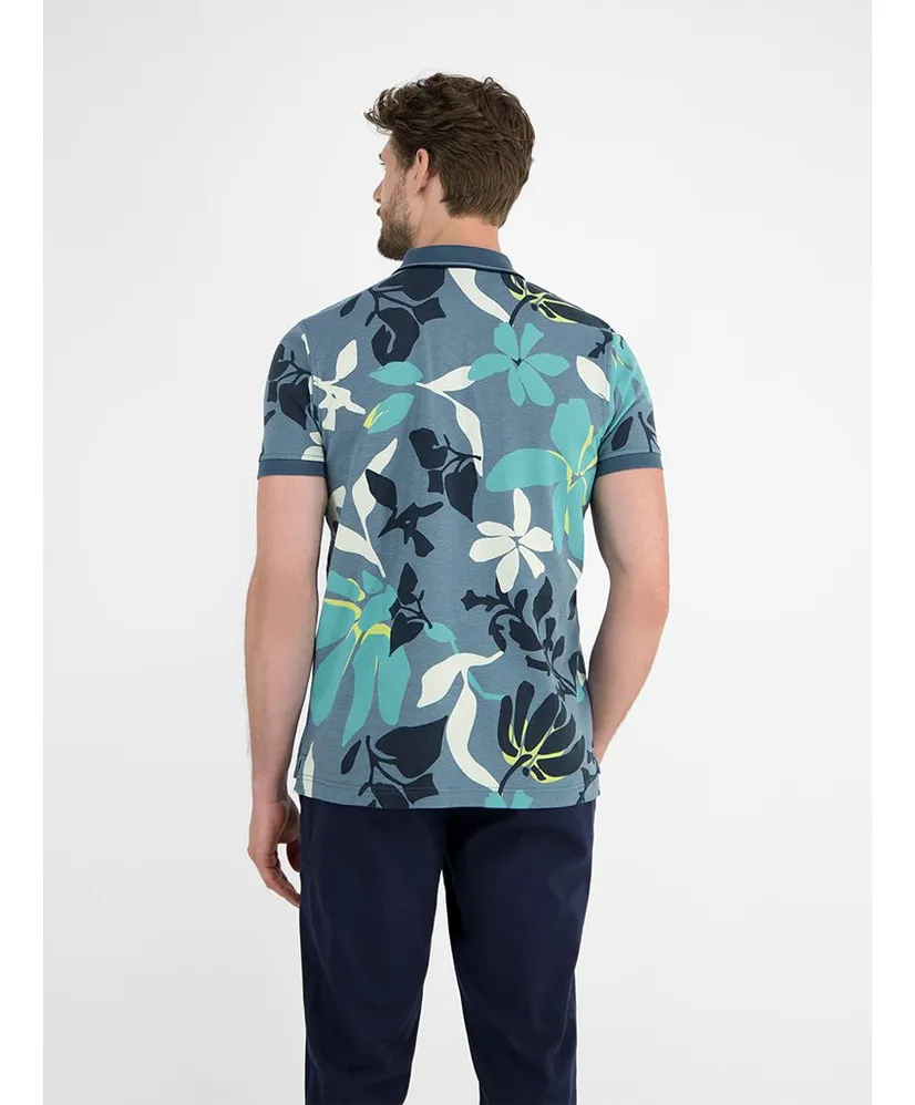 LERROS Polo Bloemenprint