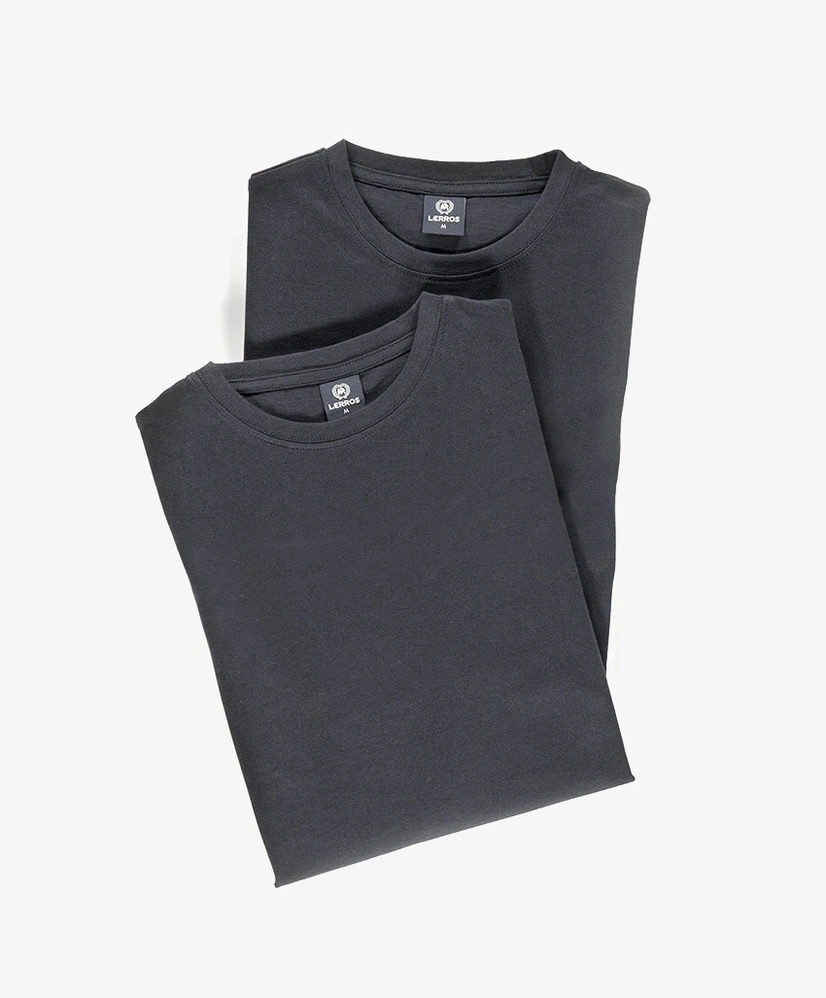 LERROS T-shirt Casual Basic 2-pack